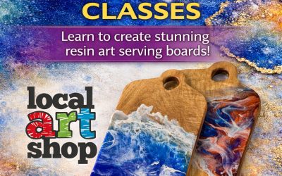 Epoxy Resin Serving Board Workshop in Nottingham (Adults 18+)